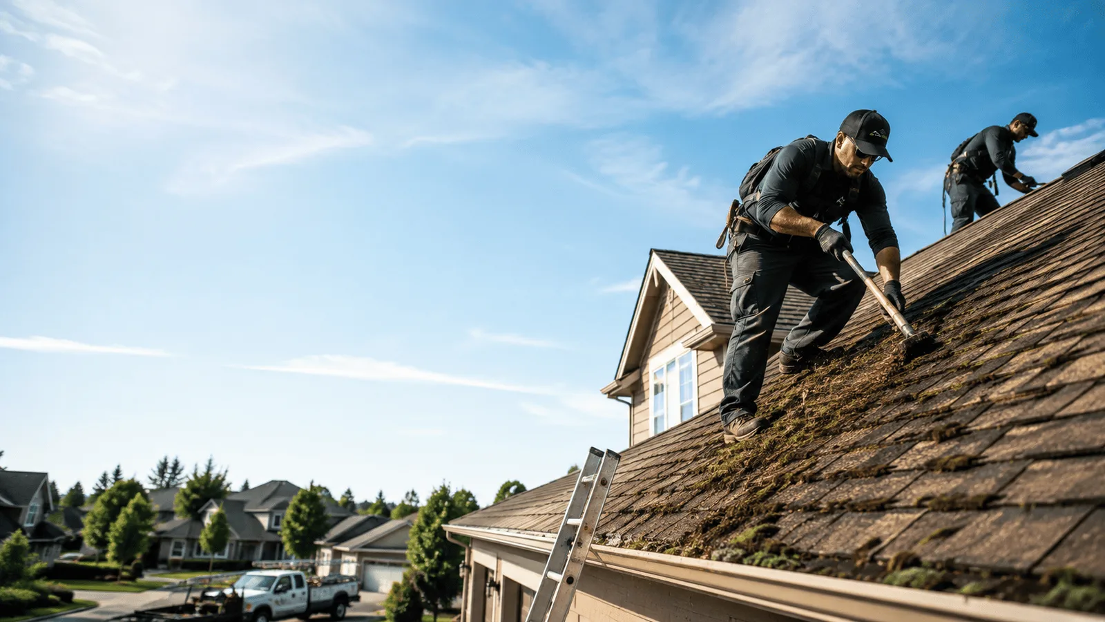 Roof Moss Removal in Afton, WI near me